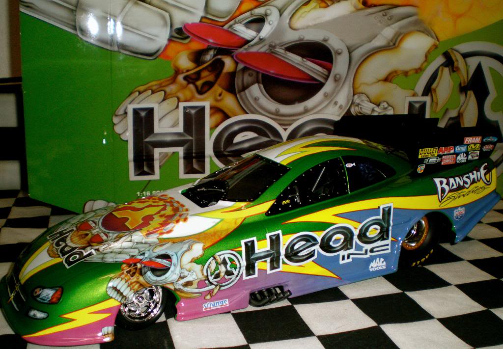 NHRA JIM HEAD 116 Milestone BANSHEE STUDIOS Funny Car, ernnieg