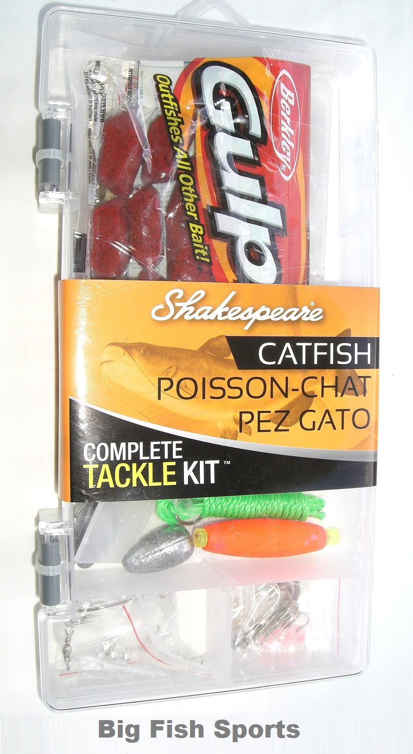 SHAKESPEARE CATFISH "CATCH MORE FISH" TACKLE BOX KIT 