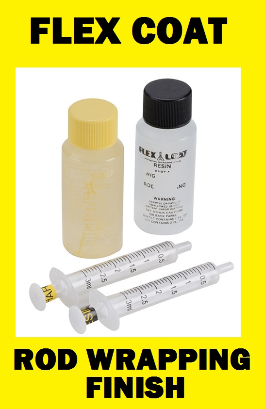 FLEX COAT Rod Wrapping Finish Kit NEW! F2S