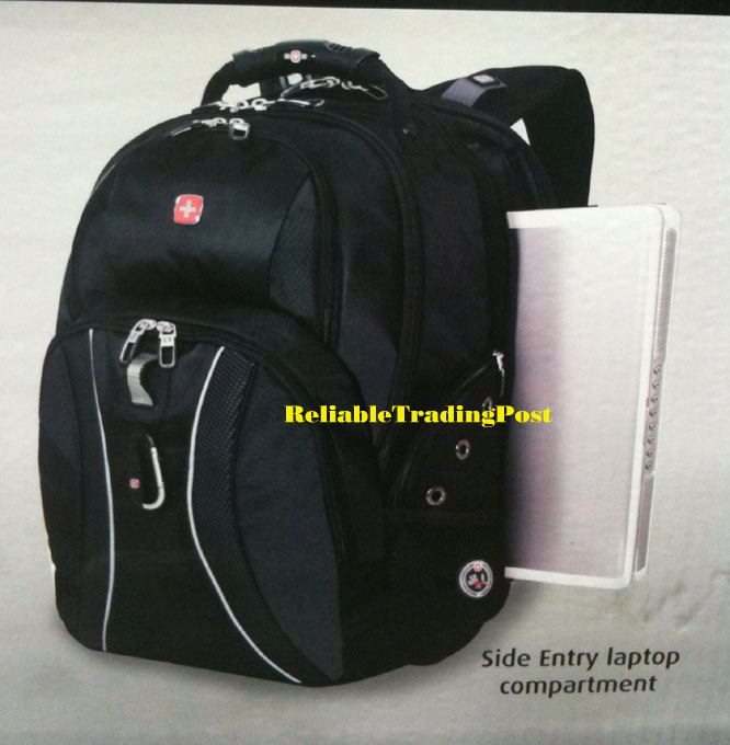SWISS ARMY SWISSGEAR LAPTOP BACKPACK SMART SCAN BOOKBAG eBay