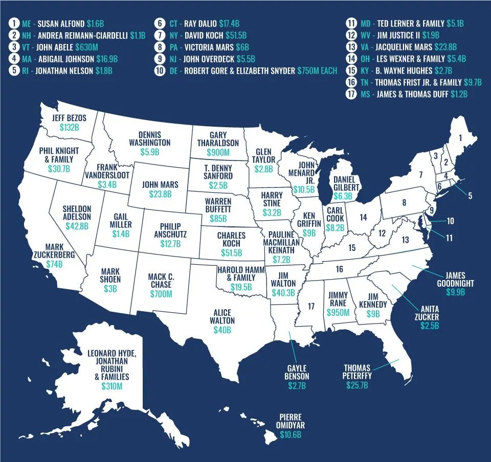 which is the richest us state - Ilustrasi 3