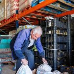 Banco de alimentos sin fruta fresca