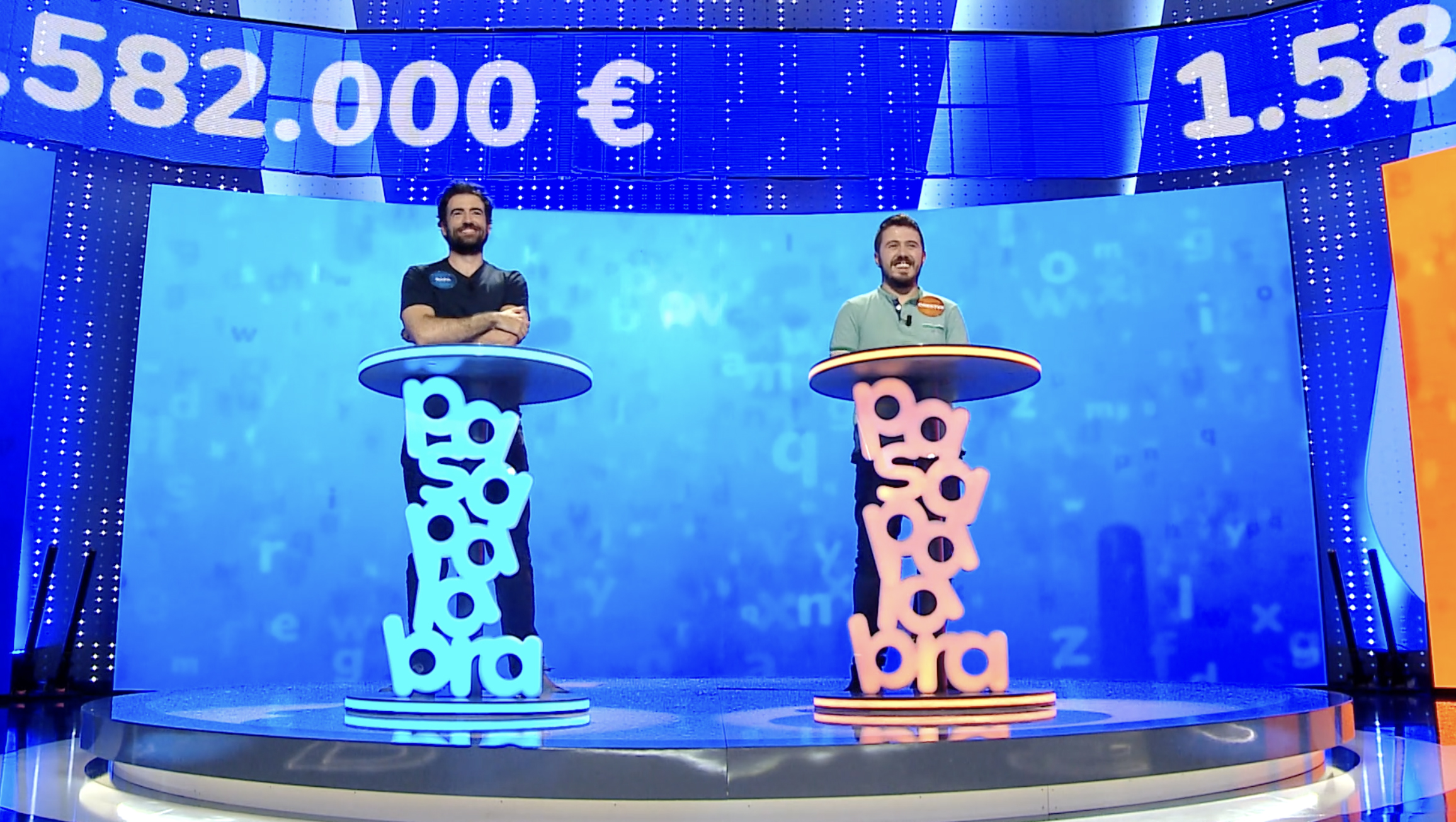 Orestes y Rafa hacen historia en 'Pasapalabra'