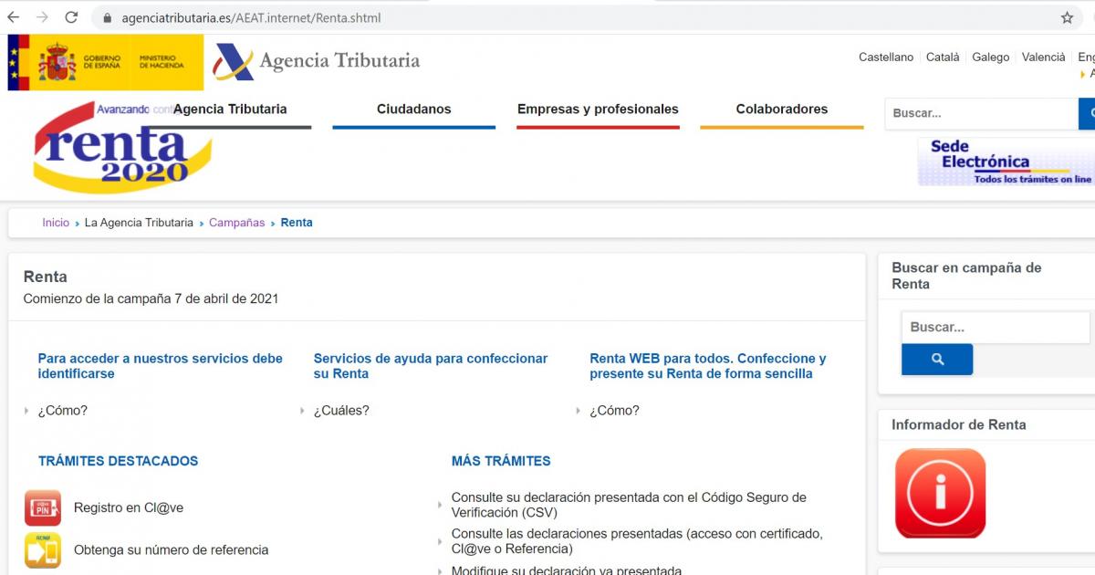 Borrador Renta 2022 Agencia Tributaria 2022 Spain