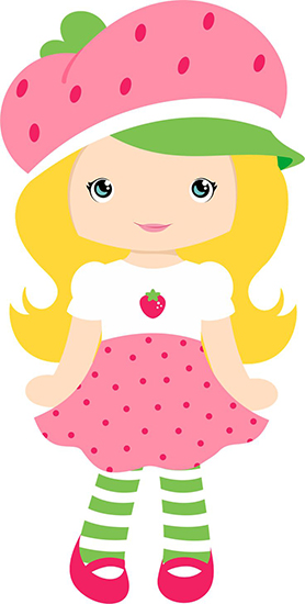 muñecas de frutillitas y sus amigas