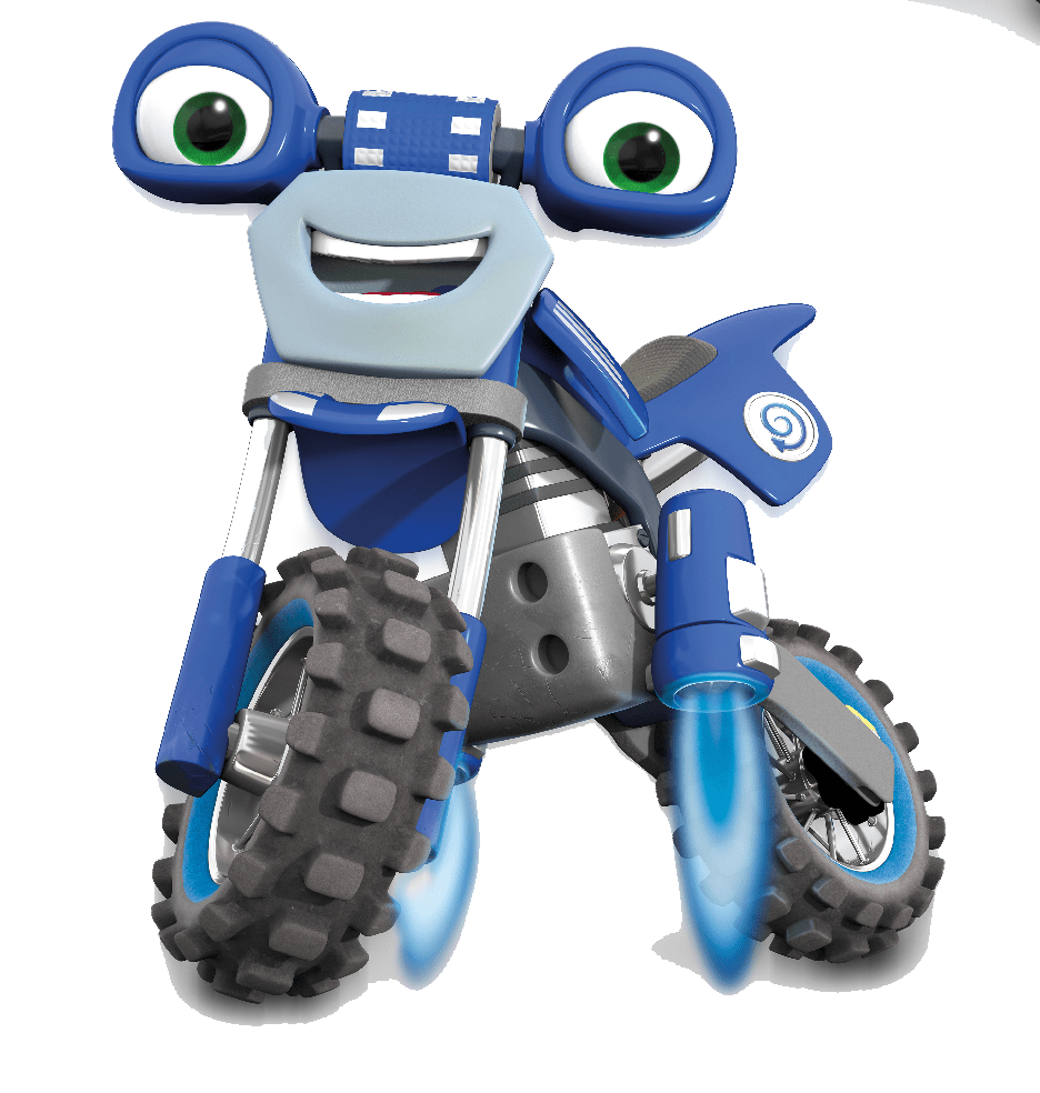 Loop Ricky Zoom moto azul Imágenes para Peques