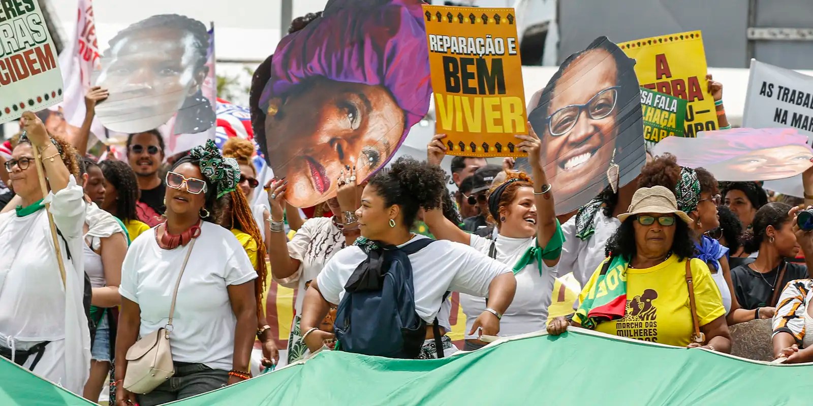 Marcha em Brasília une mulheres de todo país na luta contra o racismo