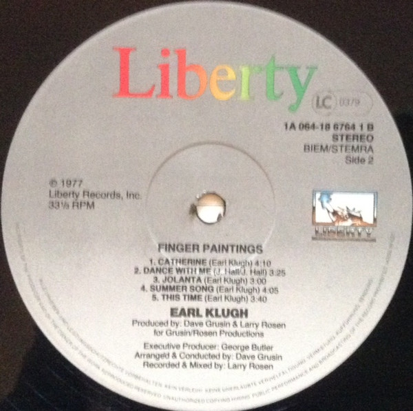 Earl Klugh Finger Paintings Vinyl (LP, Album) VinylHeaven your