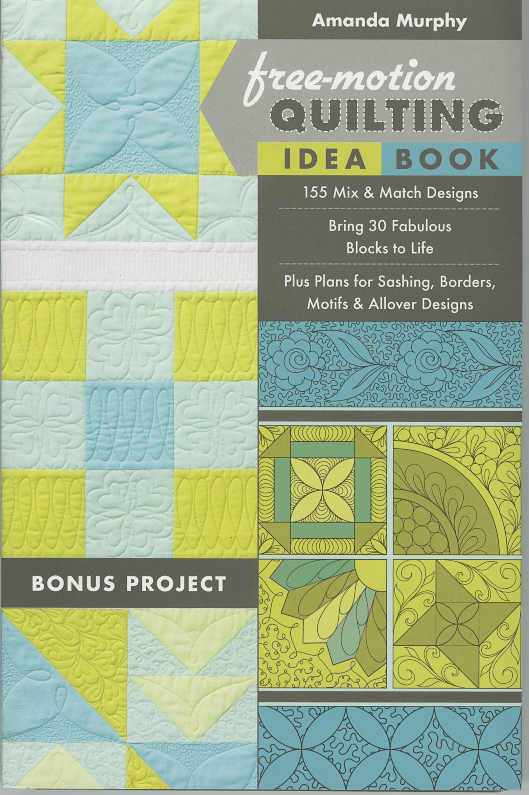 FreeMotion Quilting Idea Book By Murphy, Amanda