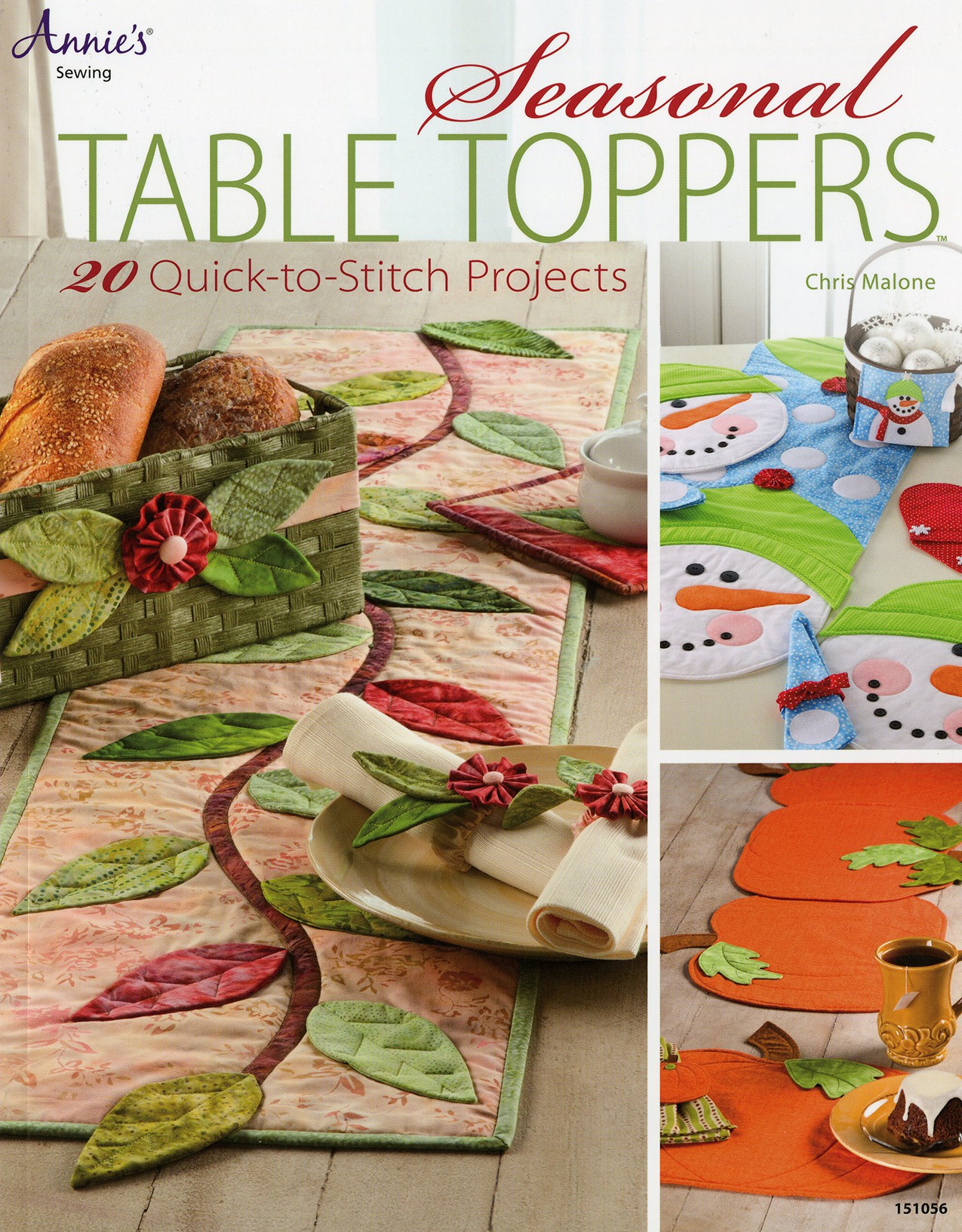 Seasonal Table Toppers Softcover By Malone, Chris
