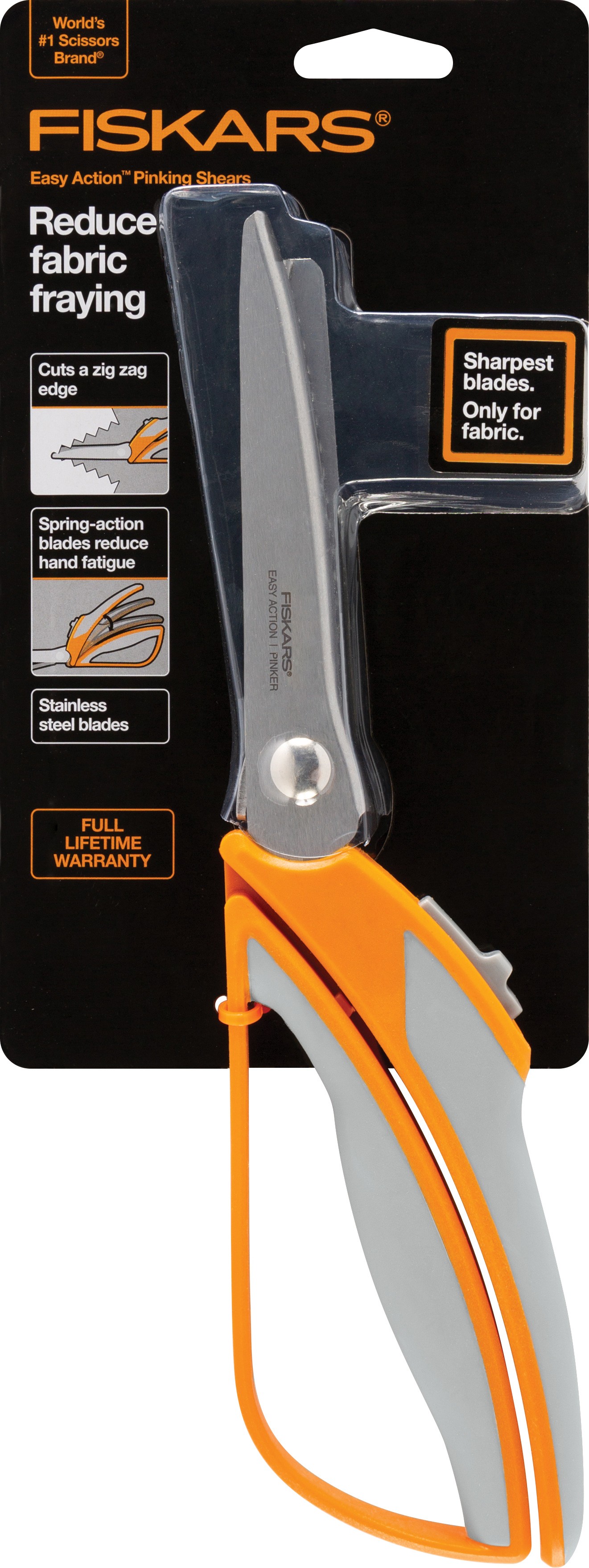 Fiskars Easy Action Pinking Shears Replaces Item 9915F