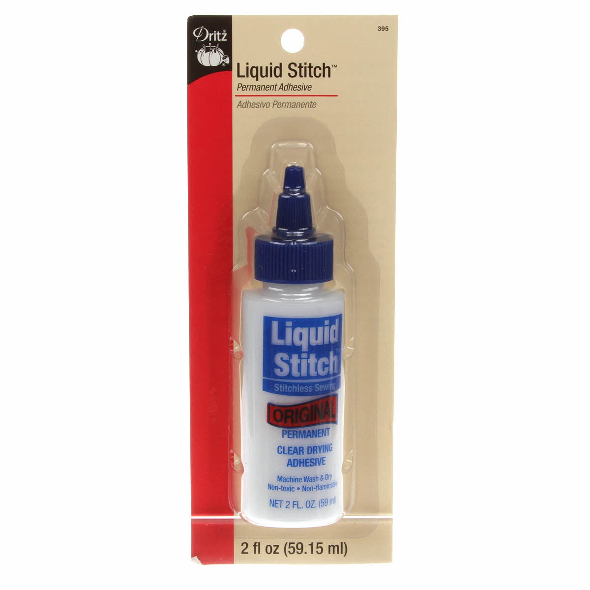 Liquid Stitch Glue 2 oz Clear Dry