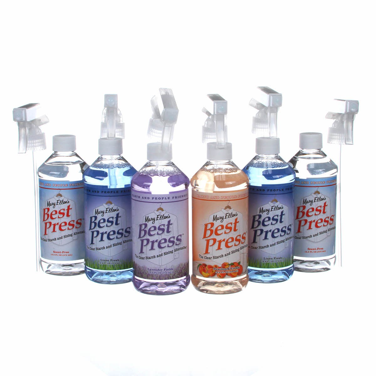 Best Press Spray Starch 16oz 6pc Assortment