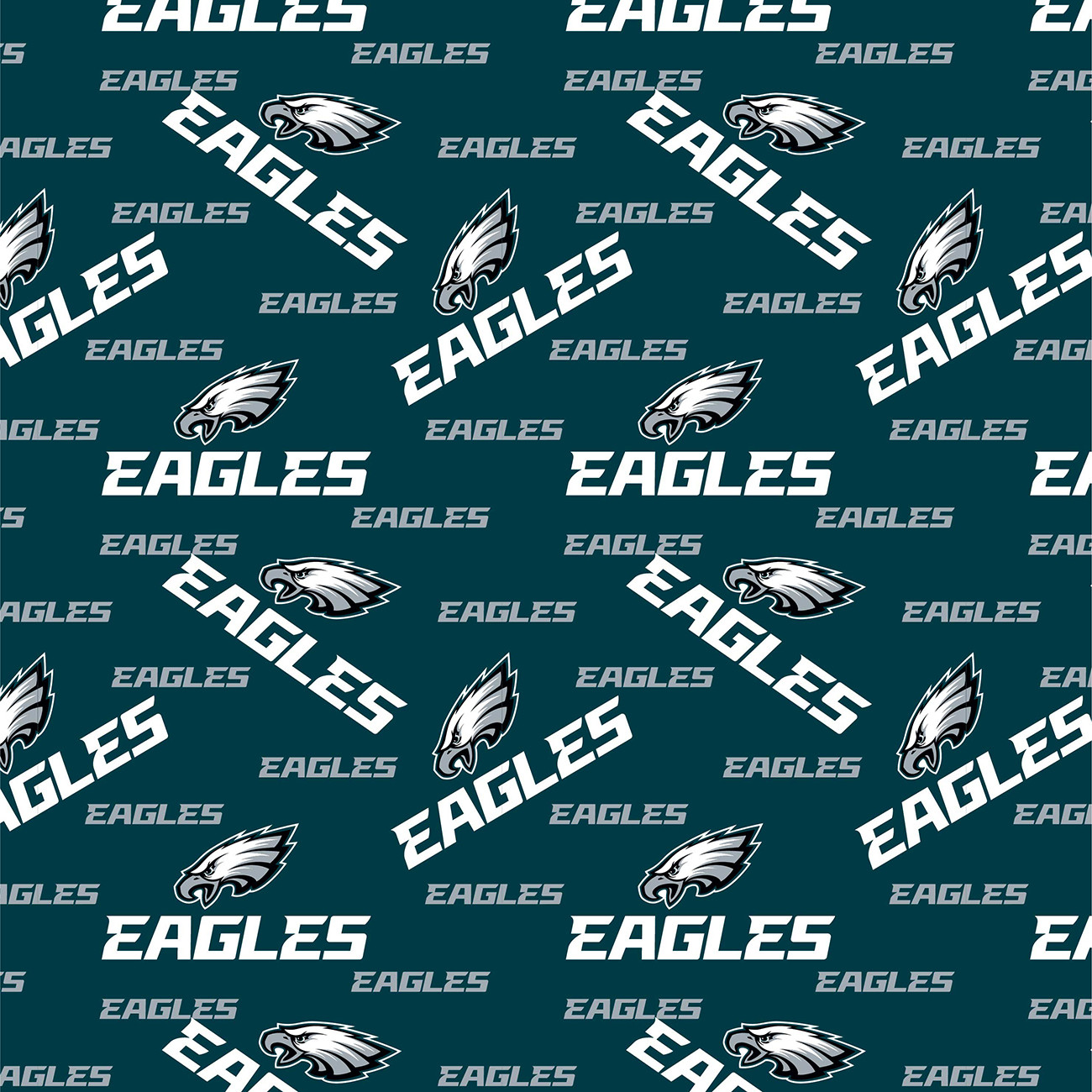 Philadelphia Eagles Cotton 60in