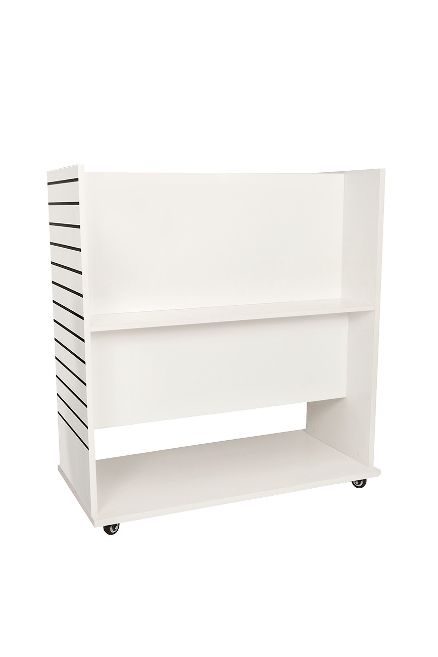 Four Shelf Fabric Bolt Display 48in