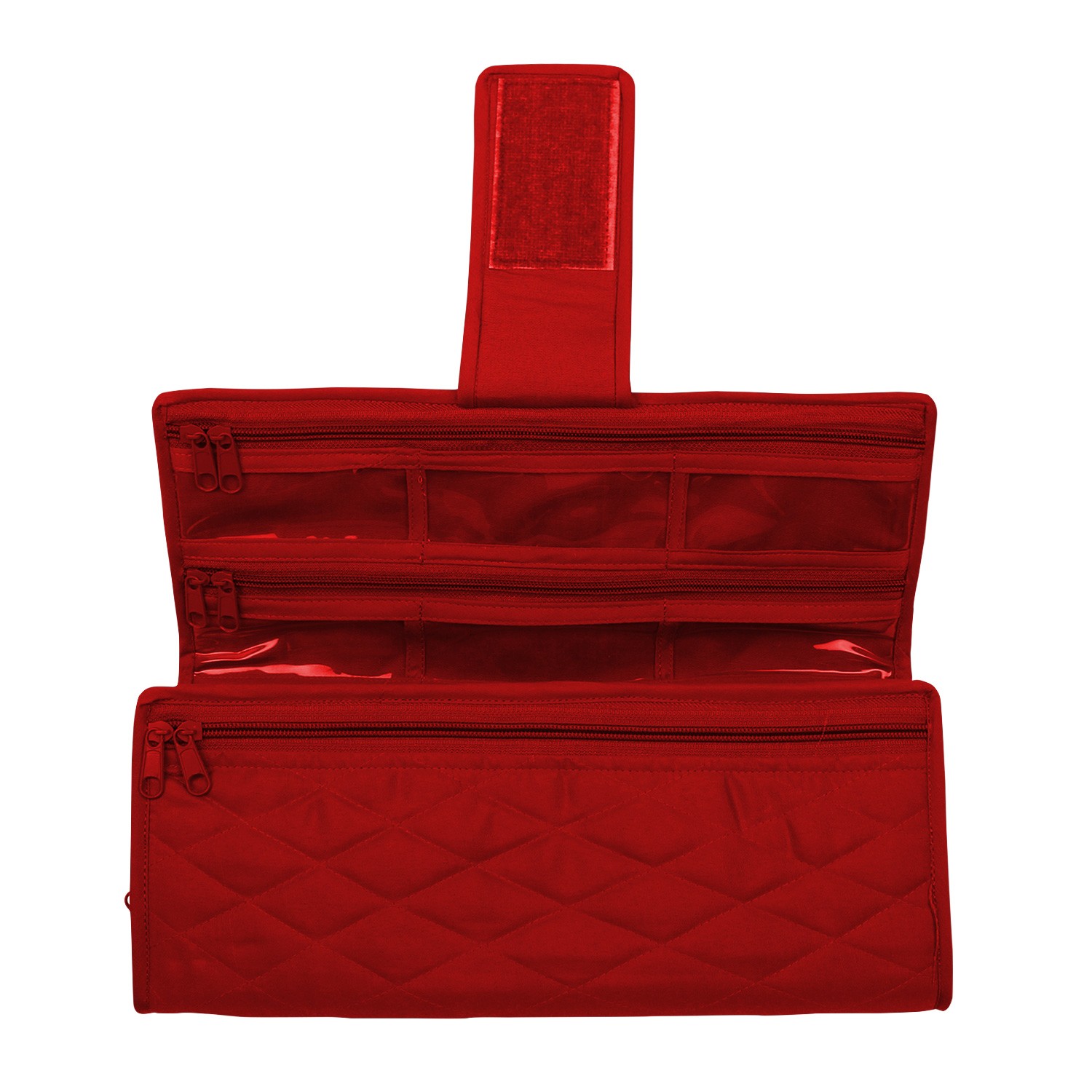 Sewing Machine Feet Organizer Red