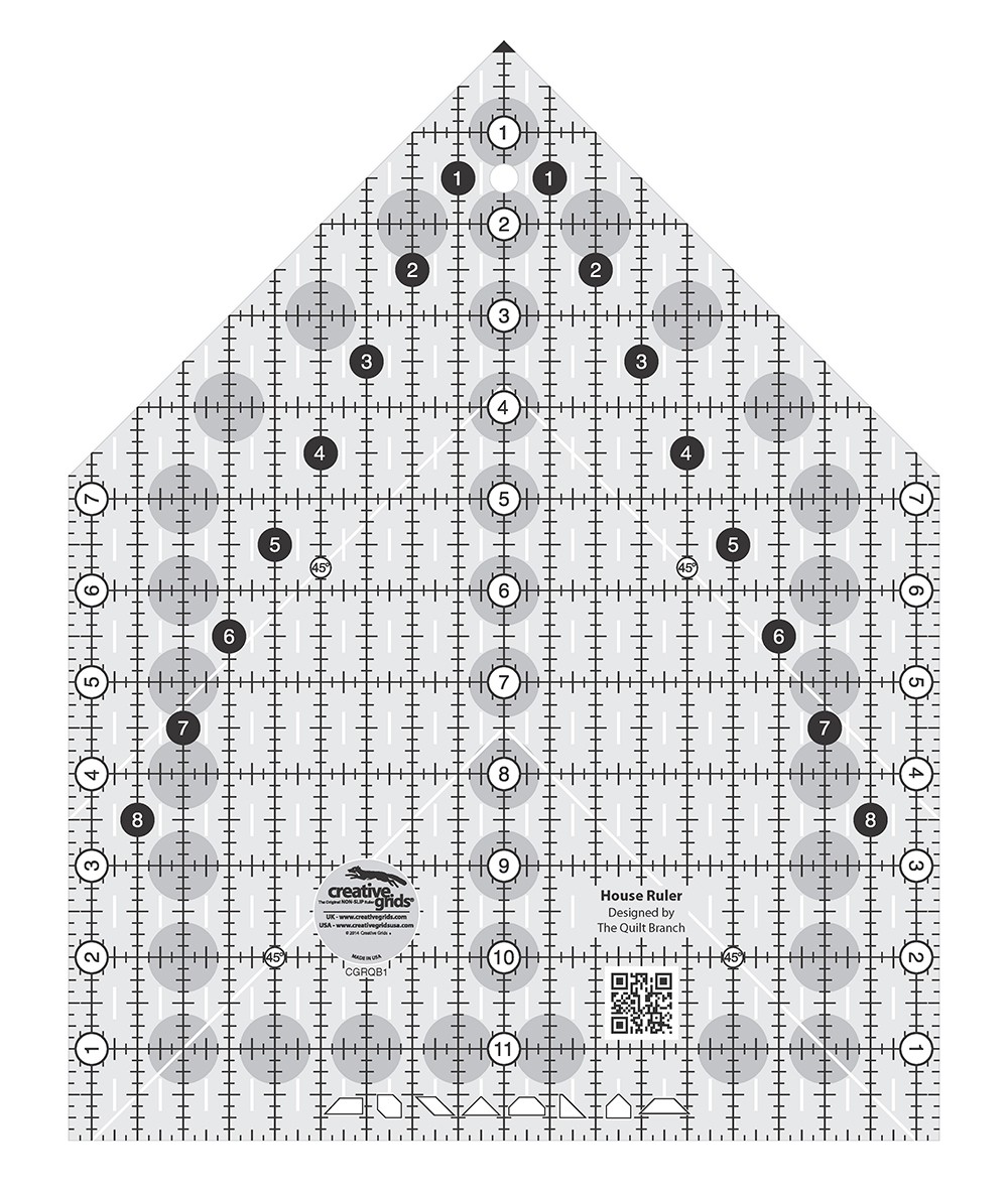 Creative Grids House Quilt Ruler By Knapp, Susan & Mattingly, Mary Jane
