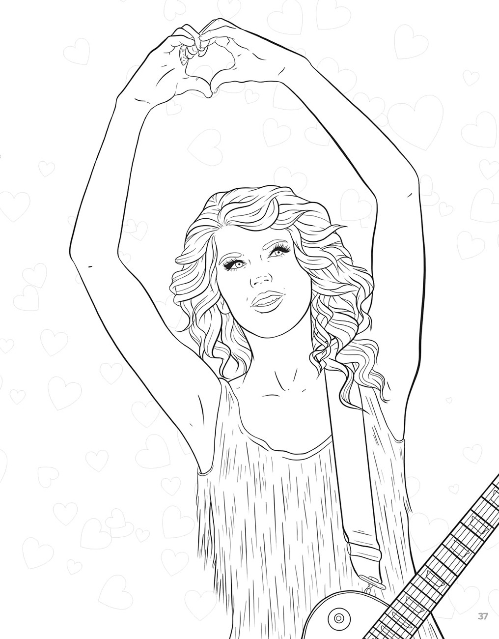 SUPER FANtastic Taylor Swift Coloring & Activity Book