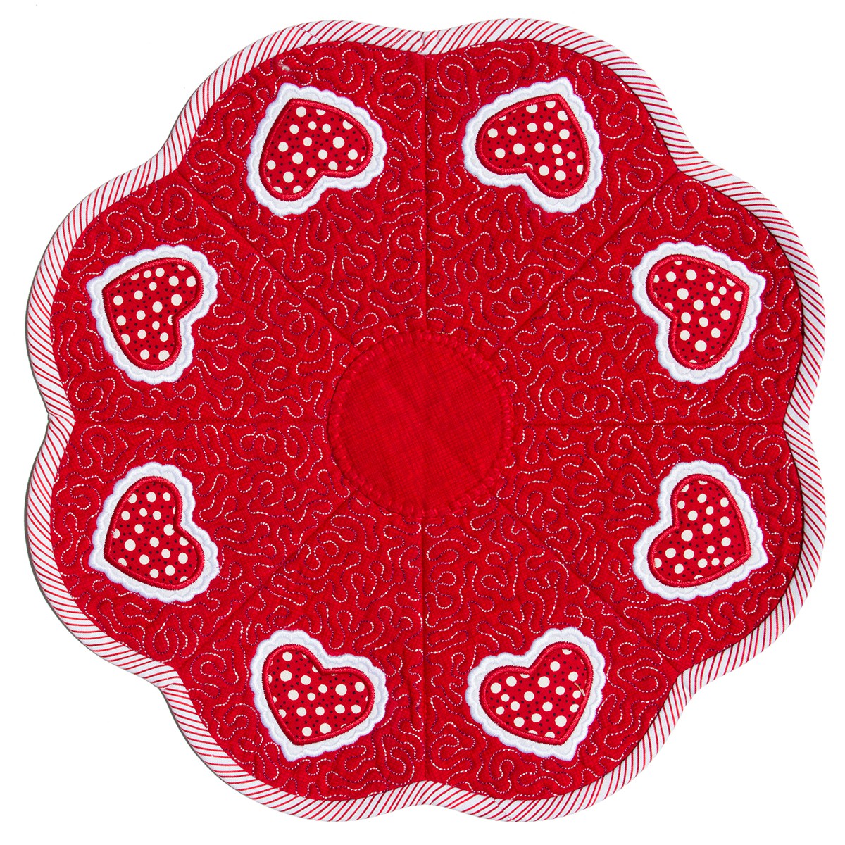 Candle Mats Fall and Winter Collection Applique Machine Embroidery