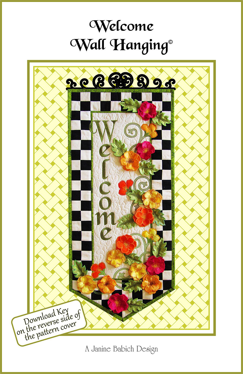 Wall Hanging Machine Embroidery By Babich, Janine