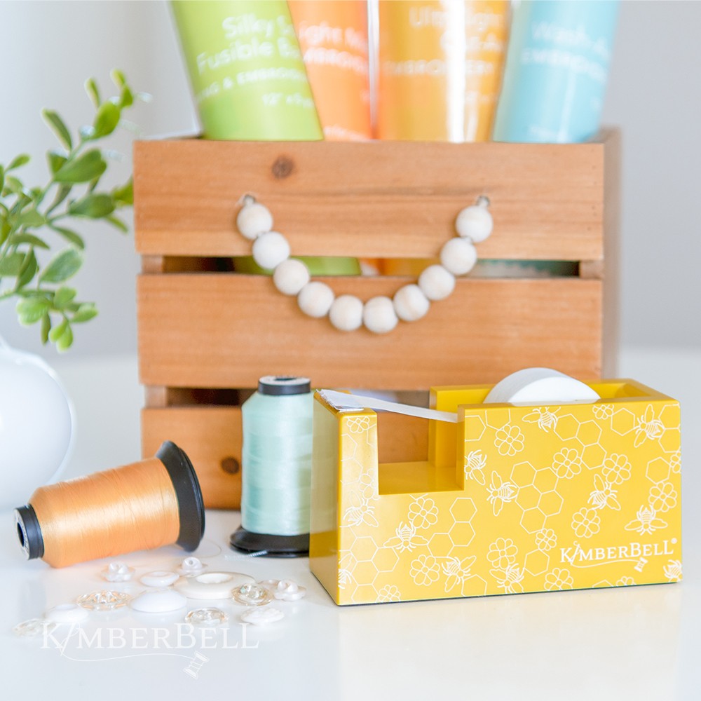 Kimberbell Paper Tape Dispenser Yellow