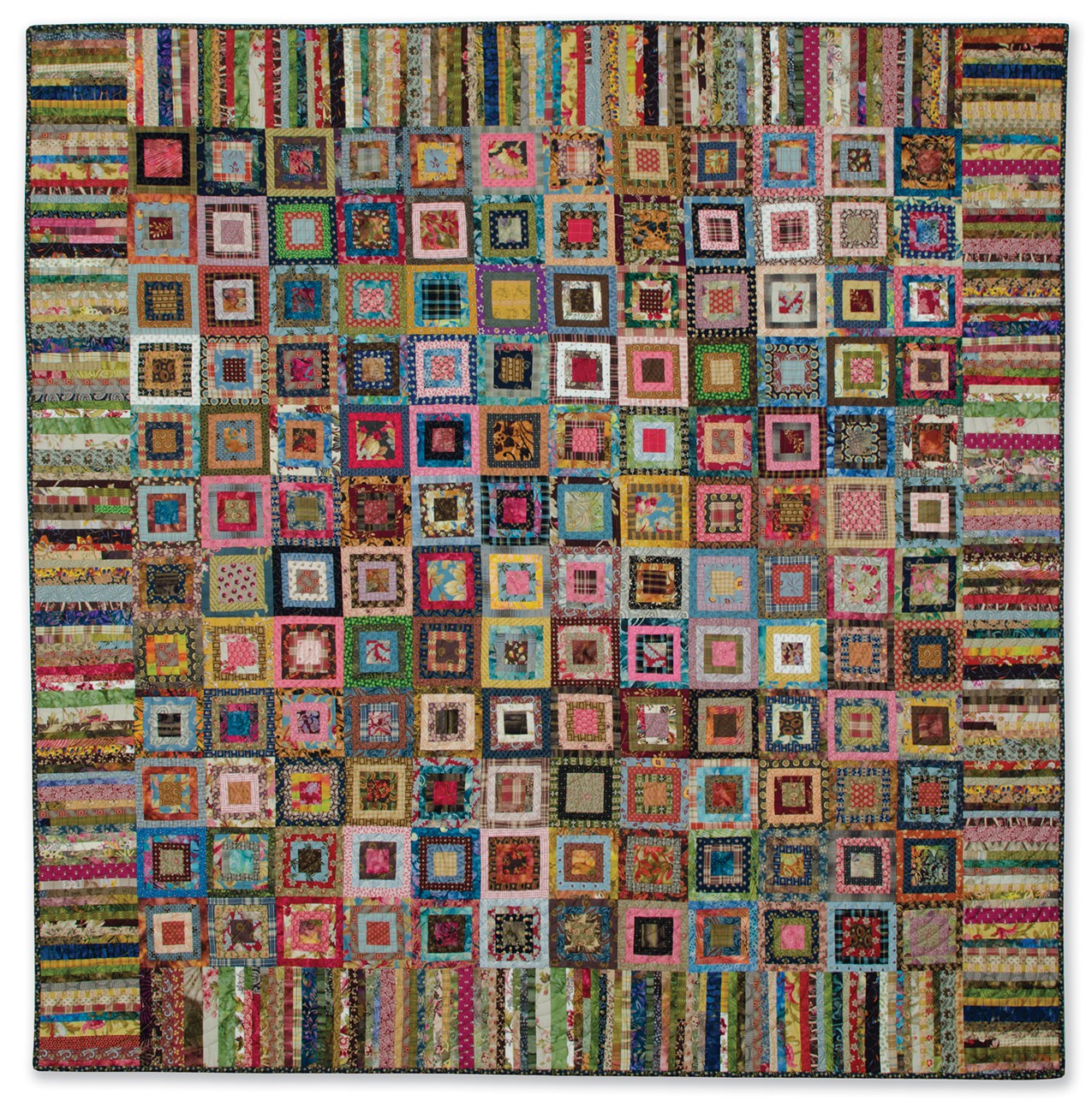 Scrappy Firework Quilts A Blast of Strips, Scraps & Triangles By Sitar, Edyta