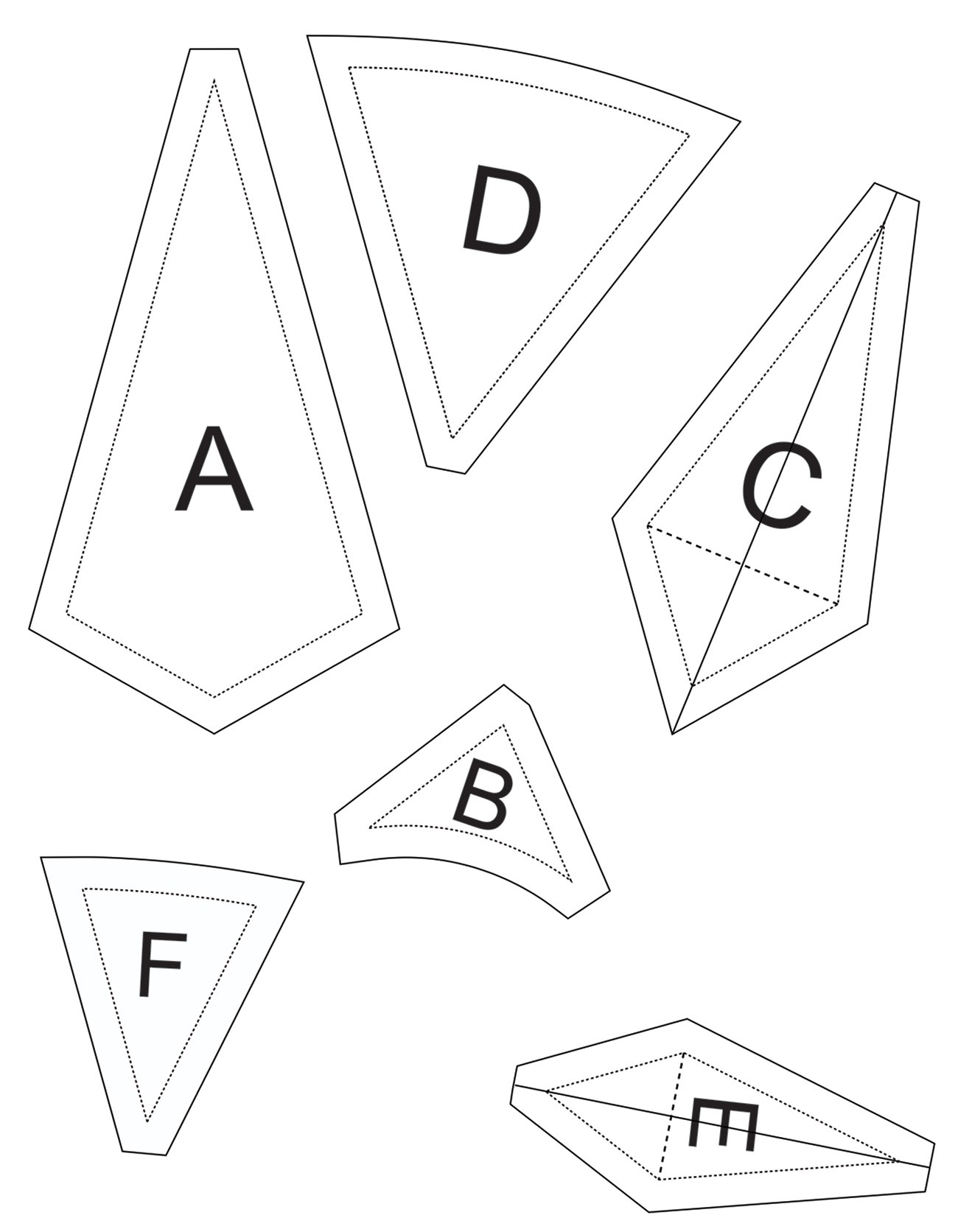 Mariner's Compass 14in Templates By Michell, Marti
