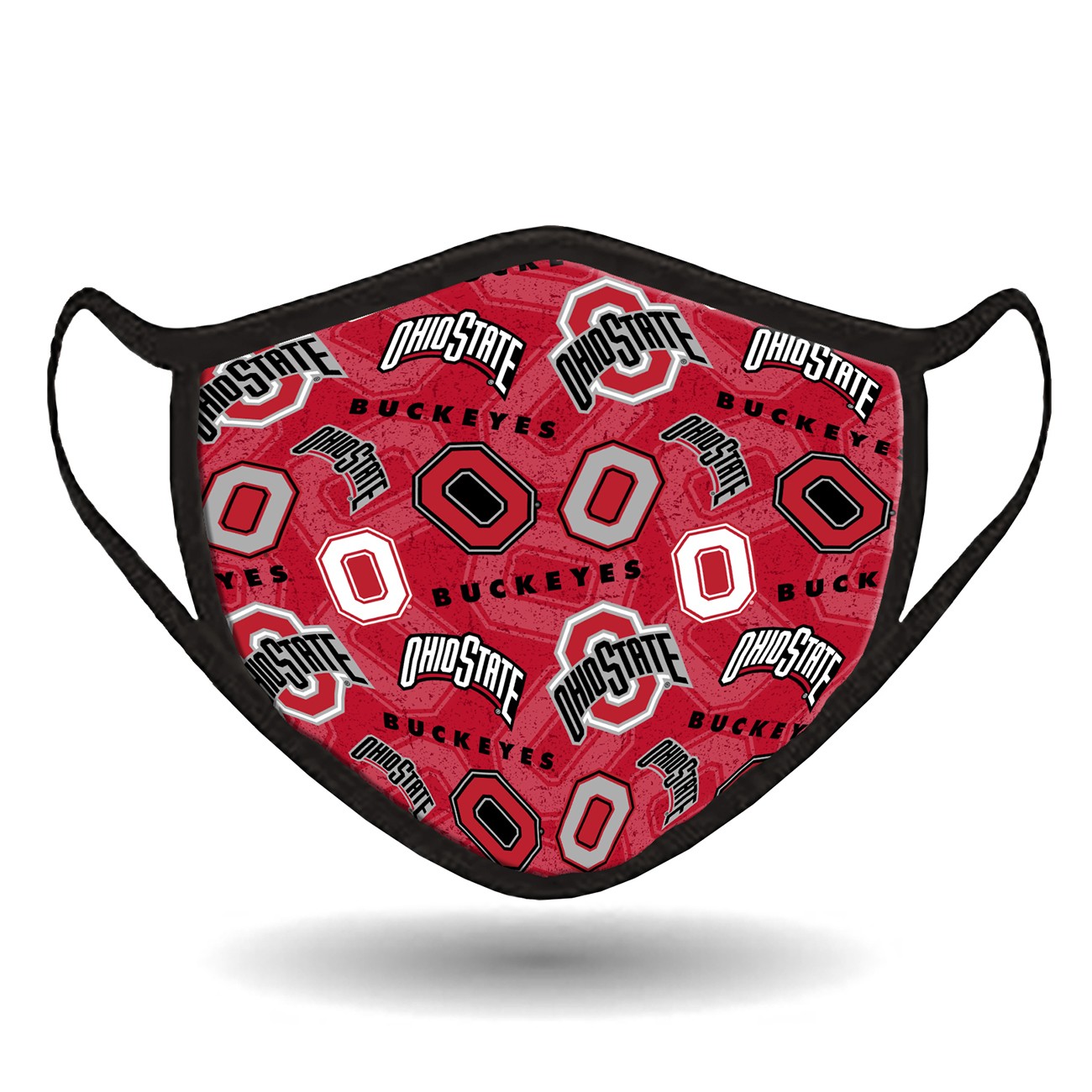 NcaaOhio State Cotton Face Mask, 24 per pack