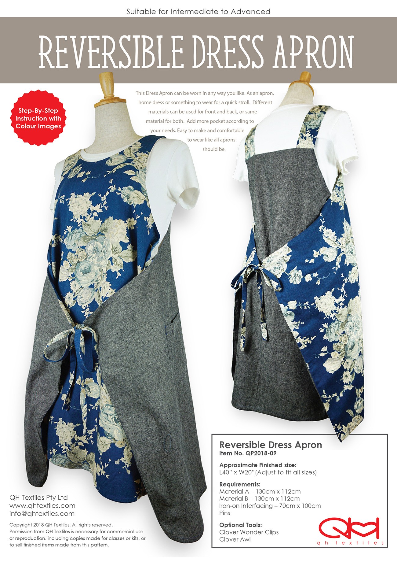 Reversible Dress Apron