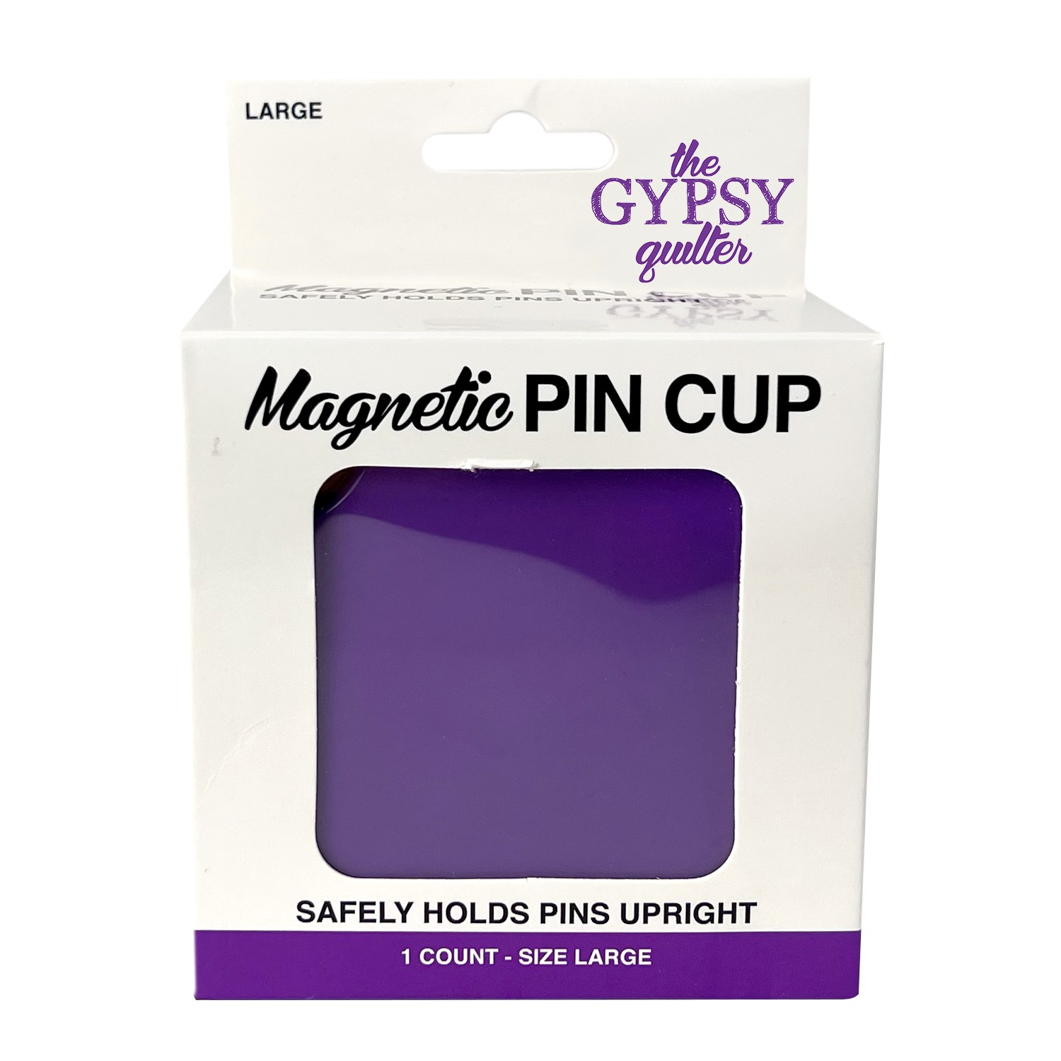 Pin Cup Large Gypsy Purple By Purple Hobbies