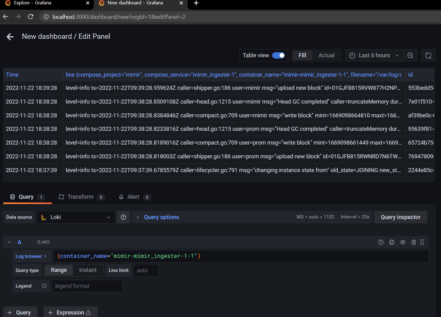 GitHub choiis/GrafanaMimirLokiJaeger Grafana Mimir MSA & Loki