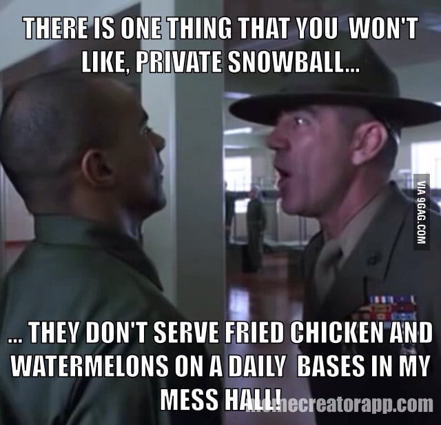 After rewatching "Full Metal Jacket" this is still one of my favorite