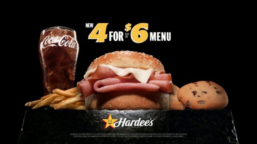 Hardee's 4 for 6 Menu TV Spot, 'Nothing Tastes Better Than Savings