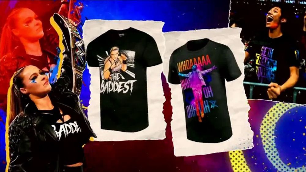WWE Shop TV Spot, 'Happy New Gear Tonight Only Save up to 50 Off