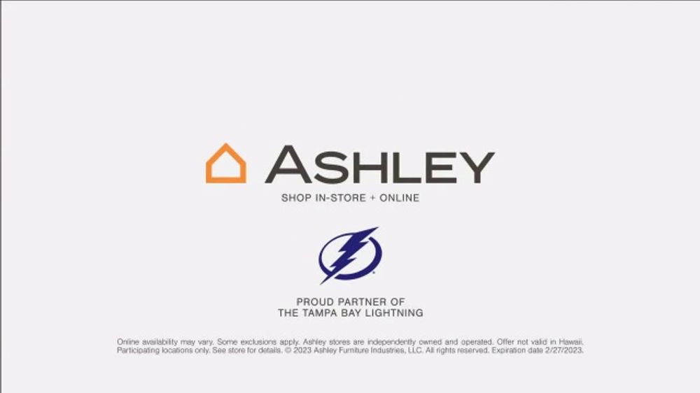 Ashley HomeStore Presidents Day Sale TV Spot, 'Save 1,000 on Select