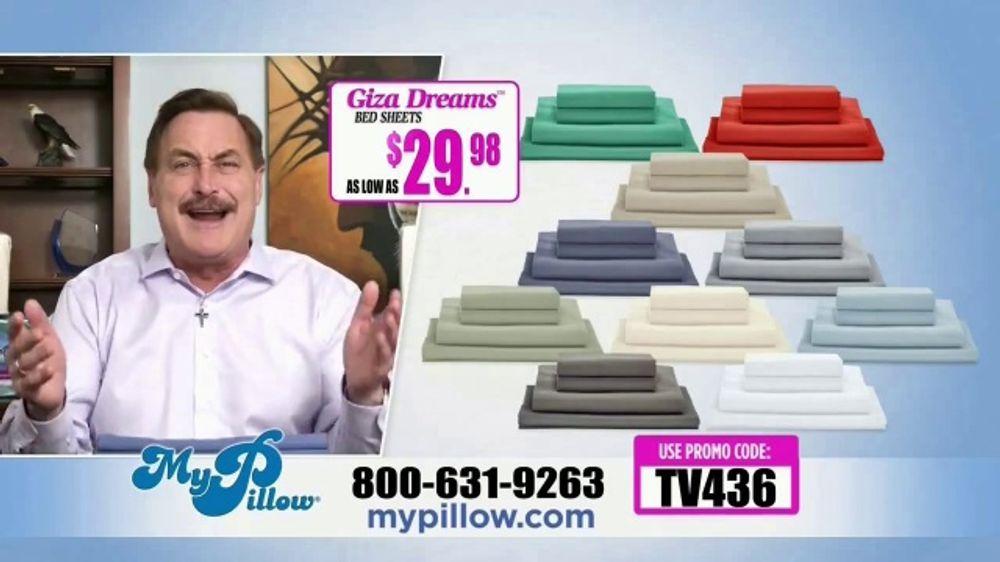 My Pillow Giza Dreams Bed Sheets TV Spot, 'Rising Prices Save 50