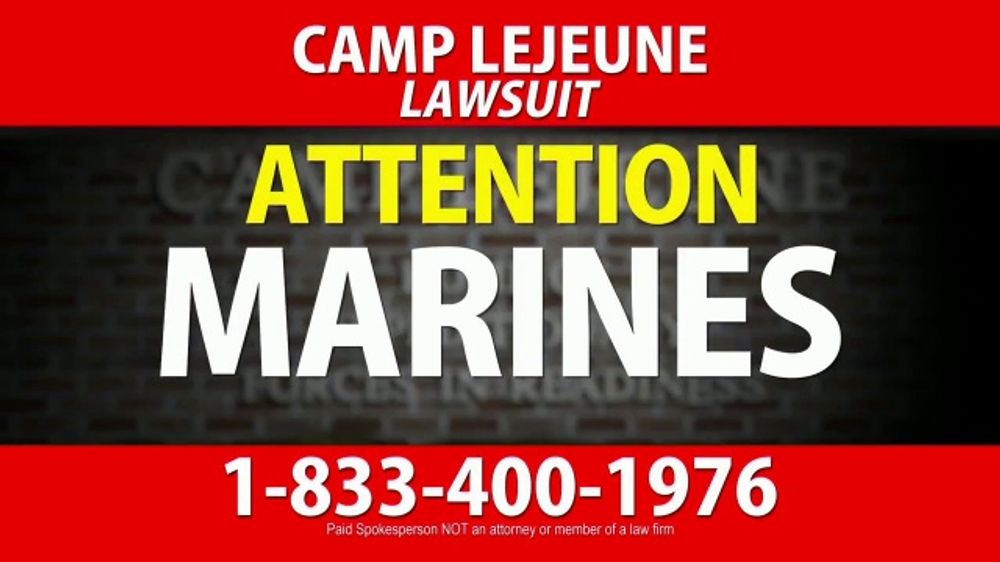 James Harris Law, PLLC TV Spot, 'Camp Lejeune' iSpot.tv