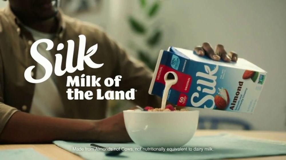Silk Almond Milk TV Spot, 'Grab It, Try It, Taste It, Love It' iSpot.tv