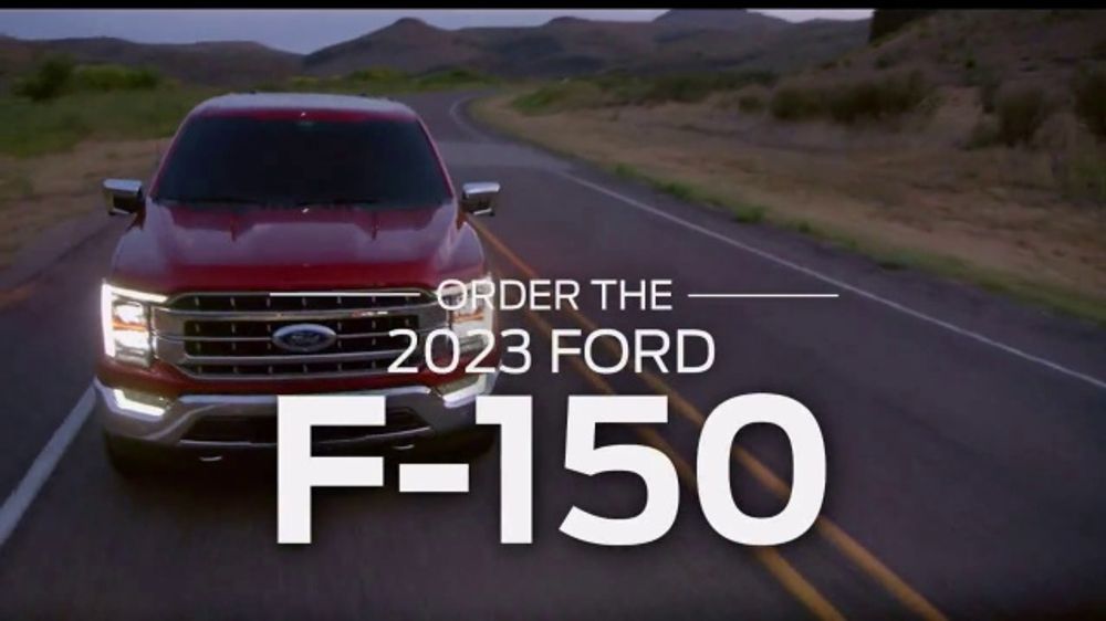 Ford Center Events 2023 2023 Ford F150 TV Spot, 'It's Time to Order F150' [T2] iSpot.tv