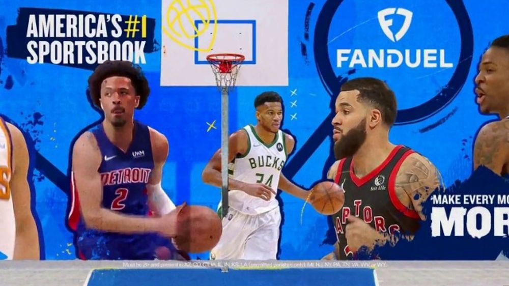 FanDuel Sportsbook TV Spot, 'NBA Is Back No Sweat First Bet' iSpot.tv