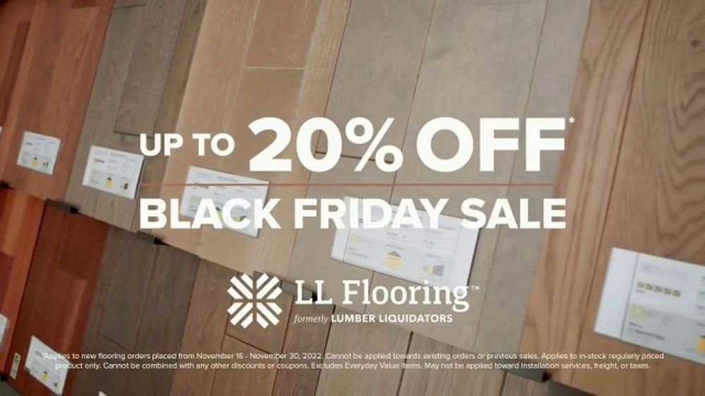 LL Flooring Black Friday Sale TV Spot, 'Dinner Party Up to 20 Off