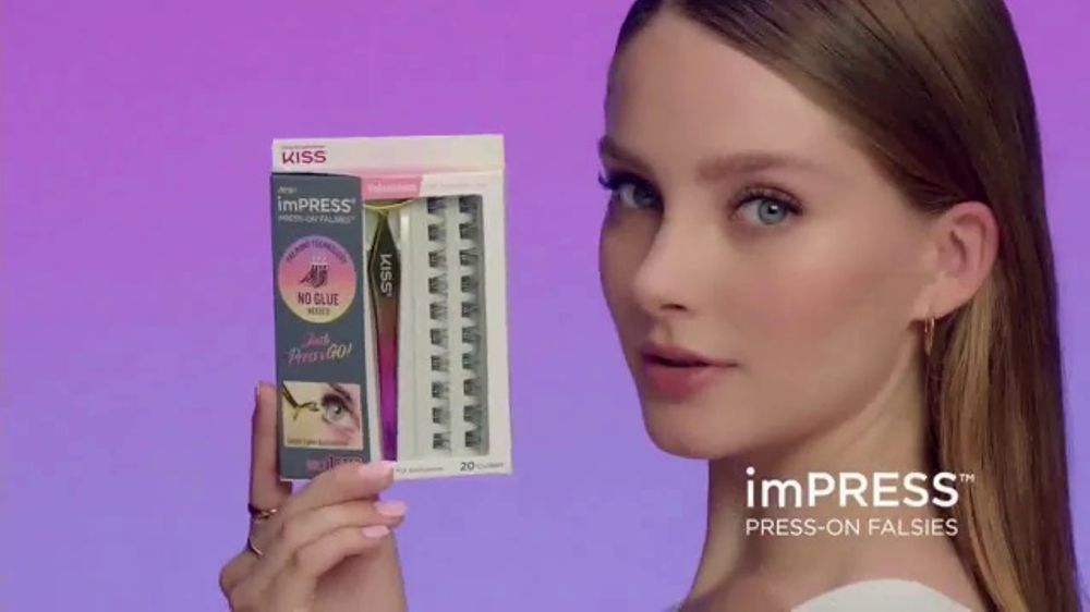 KISS imPRESS PressOn Falsies TV Spot, 'A Total Lash Gamechanger