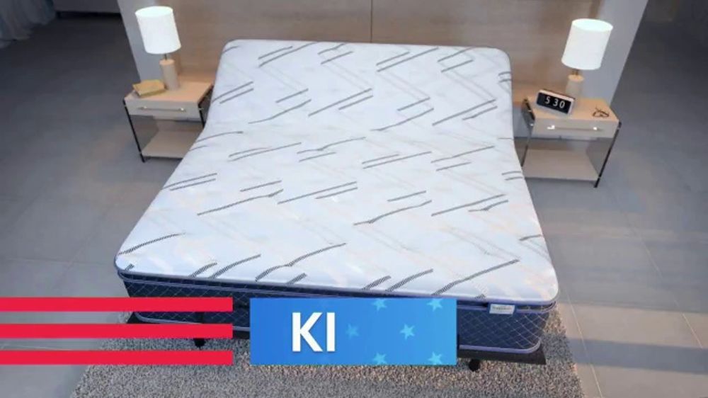Rooms to Go July Fourth Sale TV Spot, 'Rise and Shine Dream Mattress Set' iSpot.tv