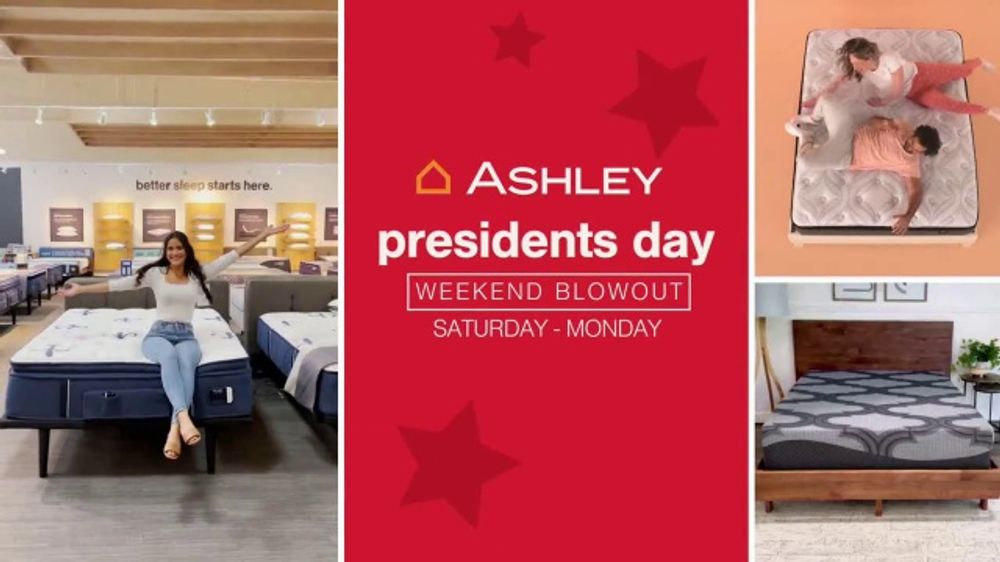 Ashley HomeStore Presidents Day Weekend Blowout TV Spot, 'The Best