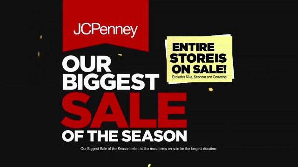 JCPenney Biggest Sale of the Season TV Spot, 'Juniors and Kids Apparel