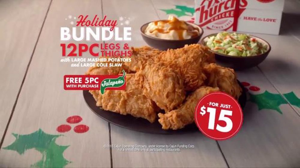 Church's Chicken Holiday Bundle TV Spot, 'The Best Things Come in Boxes