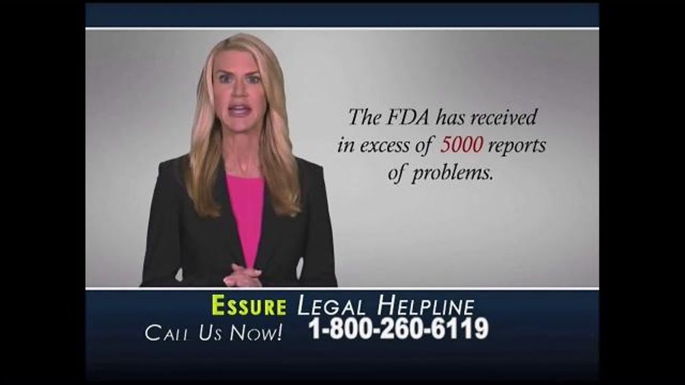 Curtis Law Group TV Spot, 'Essure Legal Helpline' iSpot.tv