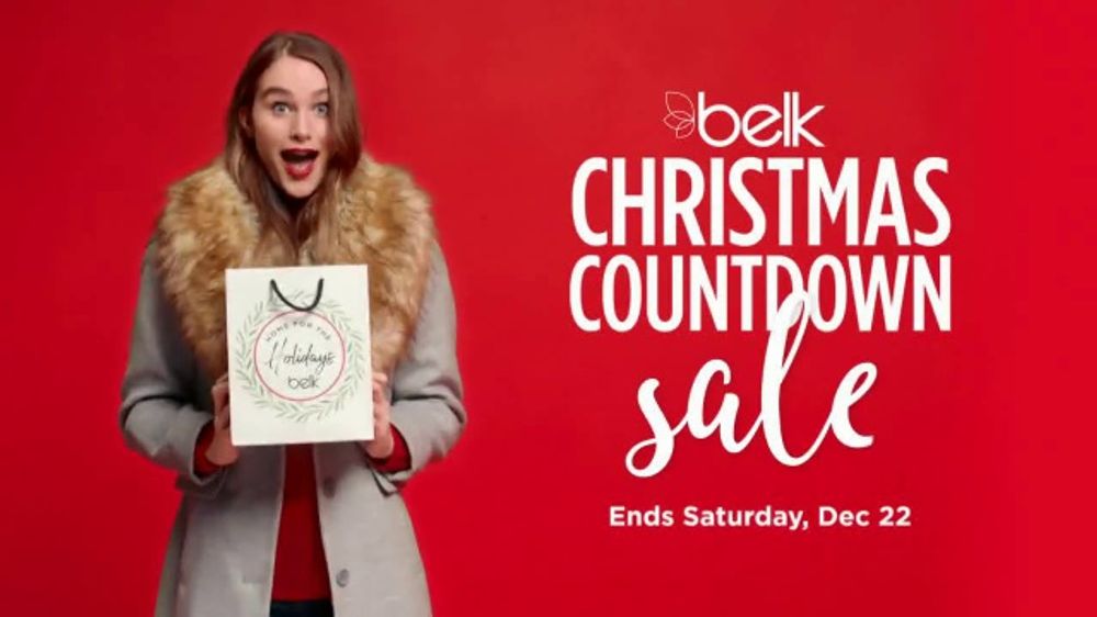 Belk Bowl 2023 Events Belk Christmas Countdown Sale TV Spot, 'Beauty' iSpot.tv