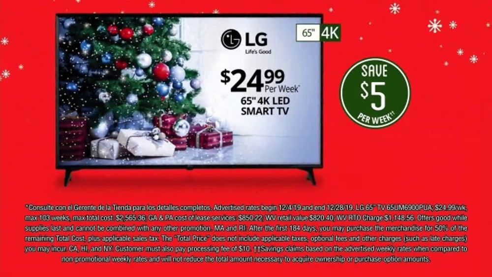 RentACenter TV Spot, 'Got a Bigger Screen on Your Wish List?' iSpot.tv