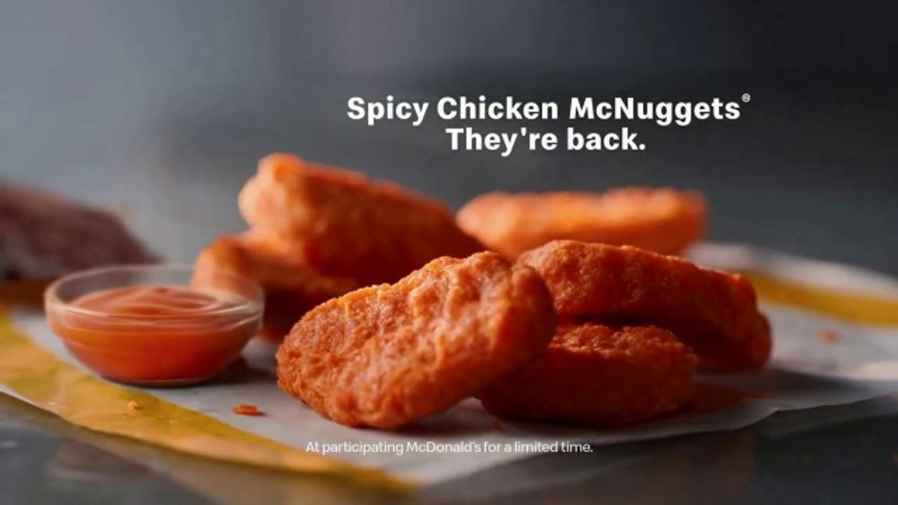 McDonald's Spicy Chicken McNuggets TV Spot, 'They're Back 3.50